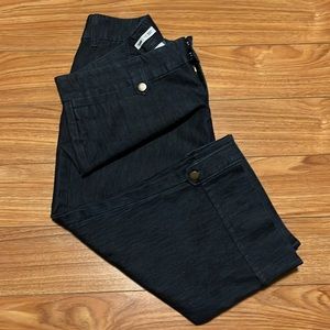 Lee Jeans Women Just Below The Waist Capri shorts Stretch Denim Cotton 12 Medium